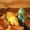 Nuevo Saquito de la Fortuna y la Prosperidad de Estilo Chino para la Bendición del Festival del Medio Otoño, Punto Escénico Cultural y Creativo, Colgante Amuleto de Calabaza Cosido a Mano
