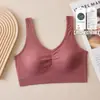 Sujetador Deportivo de Espalda Ancha para Mujer de 40-100 kg, Ropa Interior con Copa Fija, Chaleco Tubo, Transpirable, Tallas Grandes para Mujeres con Curvas