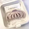 Presilha de Cabelo de Bolinhas Plumeria Tendência de Nicho Alto Valor Estético, Pente Simples e Elegante para Penteados Semipresos