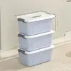 Caja de Almacenamiento Engrosada para Ropa, Juguetes, Snacks de Casa y Coche, Caja de Almacenamiento de Respaldo, Caja de Almacenamiento tipo Canasta de Plástico