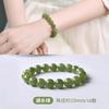 Semilla de hielo natural jade Hetian cuentas sueltas Qingshui pulsera de jade blanco como grasa pulsera de jaspe jade con cuentas cuentas para manualidades