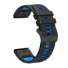 Para Jiaming Fenix8 / 7pro / 6 pulseira de silicone de liberação rápida de duas cores Fenix7x / 7xpro / 6x / 5x