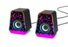 Ponto de Fábrica K2062 Alto-falante com Fio Colorido Luminoso Áudio Computador de Mesa Desktop Casa Atacado Transfronteiriço