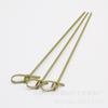 Brochetas de Bambú Desechables Listas para Usar del Fabricante, Brochetas Anudadas con Flores, Brochetas Fantasía para Fruta, Brochetas Decorativas