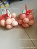 35cm de Longitud 0.75-1.0kg Paquete Bolsa de Red para Huevos Bolsillo de Red para Huevos Bolsillo de Red de Nylon Bolsillo de Red Pequeño para Huevos