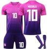 Camiseta visitante de Alemania para la Eurocopa 2024 n.º. 13 Müller N.º. 10 camiseta n.°. Traje de camiseta de fútbol de 17 Wertz
