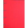 Nuevo Cuaderno de Negocios A5 de Cuero, Cuaderno Engrosado, Bloc de Notas de Hojas Sueltas B5 de 6 Agujeros, Desmontable A4, Borgoña
