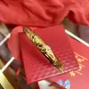 Atacado 6 Peças pulseira de puxar e empurrar dupla imitação de ouro pulseira lisa latão étnico banhado a ouro pulseira feminina