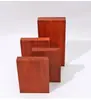 DX7L madeira de pera açafrão madeira maciça quadrado DIY material de escultura placa vermelha folha material de caixa palete de madeira tampo de mesa
