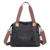 2025 Nuevo Bolso de Moda Simple para Mujer Bolso de Hombro de Lona de Gran Capacidad Bolso Tote de Mano Tendencia Transfronteriza para Mujeres
