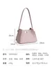 2026 Nova Bolsa Saco Estilo Coreano Design de Nicho Bolsa Cesta de Legumes Bolsa Feminina Couro Bovino Camada Superior Fecho Simples Bolsa de Ombro Único Sob o Braço