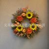 Zonghong 2025 Transfronterizo Nuevo Otoño Corona Festival de la Cosecha Granja Calabaza Girasol Hoja de Arce Colgante de Puerta