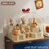 Caja de almacenamiento Starman de caja sorpresa acrílico transparente a prueba de polvo figura Pop Mart modelo de casa soporte de exhibición de escritorio