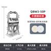 Gude QBW3-50 bomba de diafragma pneumática sanitária de aço inoxidável bomba de alimentos bomba de bebidas bomba de diafragma sanitária