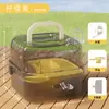 Jaula transparente para hámster, portátil y fácil de transportar, jaula para hámster anti-mordeduras y a prueba de escapes, mayorista fabricante de artículos para mascotas