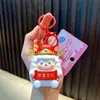 Llavero de Cordero Dios de la Fortuna que se Ilumina y Hace Sonido Juguete para Aliviar el Estrés Llavero Colgante para Bolso de Pareja Pequeño Regalo Venta al por Mayor