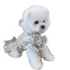 Nuevo Mascota Perro Gato Encaje Vestido Camisa Salir Ropa para Pasear Perros Perro Pequeño Teddy Bixiong Camisa de Primavera y Verano