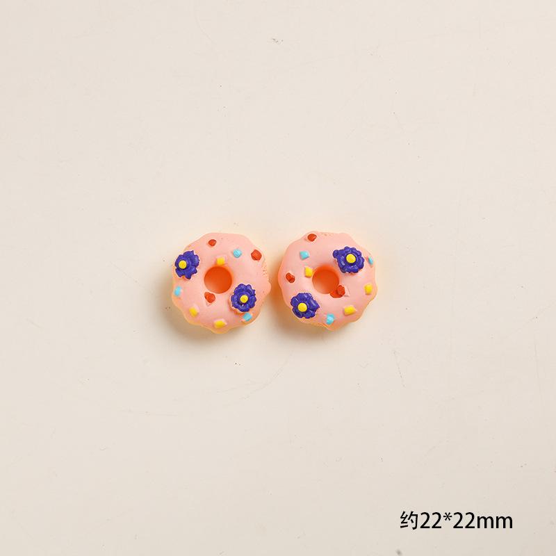 SKU-02-紫色花朵甜甜圈 1个
