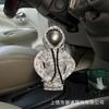 Decoración colgante para coche creativa transfronteriza, pequeño suéter con estampado navideño, juego de palanca de cambios y mango, cubierta protectora mini con capucha