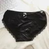 Nueva Ropa Interior Sexy de Encaje Bordado para Mujer, Cinturón Delgado, Hueco, Chica de Deseo Puro, Calzones de Seda Helada al por Mayor