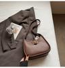 Bolsa Feminina Grande Capacidade Casual Retro Tendência da Moda 2026 Novo Modelo Bolsa de Mão e Bolsa Transversal para Mulheres