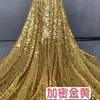 Tecido de Lantejoulas Brilhantes Dourado Prata para Casamento, Escama de Peixe Iridescente, Fundo de Palco, Teto, Toalha de Mesa, Cenário, Tecido de Gaze