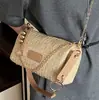 Versión Coreana Ins Bolso Tejido de Moda para Mujer 2025 Verano Nuevo Simple Moda Elegante Bolso de Hombro Tejido de Paja para Mujer