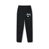 Pantalones joggers Stussy negros con estampado de dados de ocho letras, estilo nuevo transfronterizo, corte holgado, pantalones deportivos, pantalones largos, unisex
