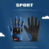 Guantes de Senderismo para Niños Medio Dedo Montañismo Verano Elásticos Antideslizantes Resistentes al Desgaste Ciclismo Barra Horizontal Patinaje Rodante Transpirables