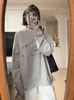 Camiseta Blanca de Manga Larga con Dibujos Animados de Algodón Puro para Mujer 2026 Nuevo Diseño Otoño/Invierno Sentido de Diseño Nicho Americano Perezoso Ropa Interior Superior