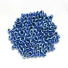 Cuentas de ojo de pez Ojo de Diablo de resina de 6 mm cuentas sueltas accesorios de cuentas redondas para manualidades Accesorios para joyería de cuentas de ojo Grado A