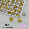 Cabeça de Gato Substituição K9 Multifacetada 6*10mm Fundo Pontiagudo Vidro Lote Inteiro de Enfeites de Diamante Brilhantes DIY Coração Diamante Grande para Nail Art