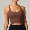 Camiseta de yoga transfronteriza más vendida para mujer, secado rápido, transpirable, entallada a la cintura, diseño de una sola pieza, espalda bonita, ropa deportiva para Pilates, sujetador deportivo