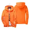 Nova Importação Exterior Venda Quente Jaqueta de Primavera e Outono Masculina Cor Sólida Corta-vento Roupas de Proteção Solar Classe Roupa Grupo de Roupas Mais Impressão LOGOTIPO
