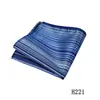 Pañuelo de Bolsillo para Traje de Hombre, Alta Densidad de 1200 Puntos, Seda Artificial, Accesorio para Traje, Pañuelo Jacquard, Bufanda Cuadrada, En Stock