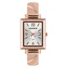 2024 Nuevo artículo de moda de alta venta en comercio electrónico transfronterizo Pulsera de oro versátil para mujer Pulsera de reloj de moda personalizada