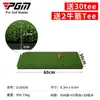 Pgm Golf Tapete para Golpear en Pasto Largo Tapete Espesado para Práctica de Corte de Césped Entrenador de Swing Tapete para Pelotas de Casa