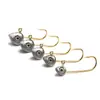 Anzol com Cabeça de Chumbo Biónico Mini Peixe com Olhos de Peixe Luminosos, Anzol para Pesca de Robalo, Isca Artificial, Micro Isca Biónica