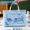 Un Cuaderno Shanhe de Papel, Juego de Regalo, Caja de Regalo Guofeng, Manual de Regalo, Regalo Acompañante, Página de Título Estéreo, Cuaderno con Botón Magnético