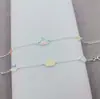 Pulsera de Plata de Ley S925 Nueva Pulsera de Payaso con Goteo de Dopamina Joyería de Plata para Mujer Venta Directa de Fábrica Transfronteriza