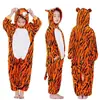 Pijama de Uma Peça de Flanela Novo Transfronteiriço Treinamento de Dragão Desenho Animado Animal Infantil Roupas de Performance Infantil Roupas de Casa com Capuz