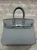 26 Modelos Nuevos de Bolsos de Cuero Genuino para Mujer con Hebilla Plateada, Bolso Platino, Piel de Vaca de Capa Superior con Patrón de Lichi 25cm/30cm Bolsos para Mujer, Venta al por Mayor desde el Fabricante