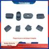 15 20 oval porca plugue tubo denier plugue oval plástico pé plugue tubo dente vedação porca tampa denier tubo dente plugue