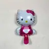 Mini globo de dibujos animados, bola de película de aluminio de tamaño pequeño, bola de película de dibujos animados, mercado nocturno, puesto cuadrado, juguetes, suministro al por mayor