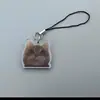 Transfronteiriço Novo 2D Comida Cabeça de Gato Banana Gato Expressão Acrílico Chaveiro Celebridade da Internet Gato Travesso Bobo Chaveiro
