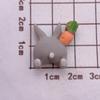 Accesorios de Resina de Dibujos Animados DIY Funda para Teléfono Móvil Gel Crema Pasador Cuerda para el Cabello Hecho a Mano Pasador Flor para Zapato Accesorios