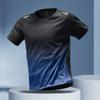 Roupas de secagem rápida camiseta masculina de manga curta top esportivo verão corrida fitness roupas respirável meia-manga fino temperamento ins