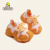 2026 Nova Primavera Meias Infantis Meninos Respiráveis Malha Fly Tênis de Bebê Antiderrapante Solado Macio Sapatos Versáteis para Meninas