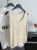 Camisola fina de lino, acetato y lyocell para mujer, transpirable, corte holgado, moda, camiseta interior a rayas