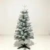 Mini Árbol de Navidad de 30 cm, Árbol de Nieve Mixto PVC+PE, Decoración para Ventana, Escritorio de Oficina, Árbol Pequeño